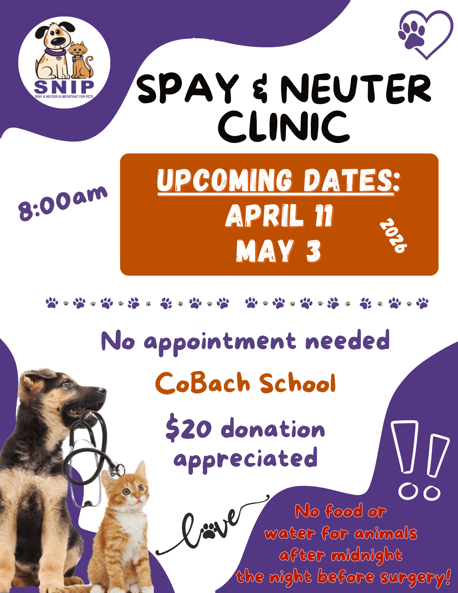 Spay & Neuter Clinic
